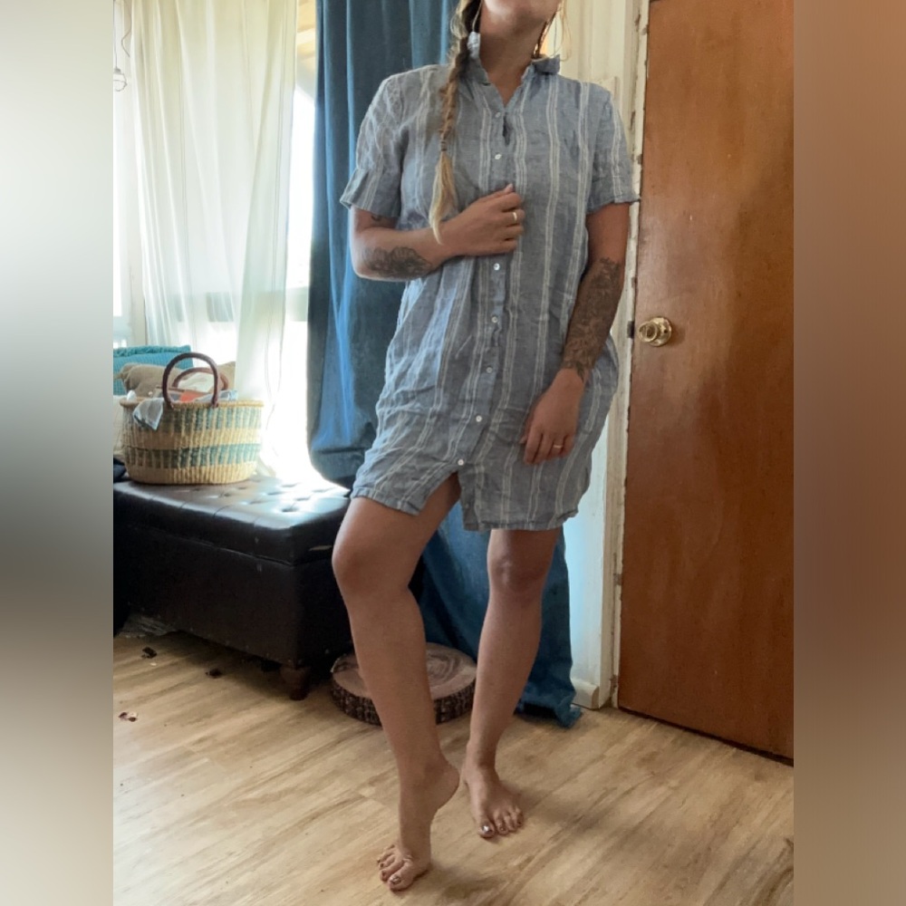 Linen Tahari Dress